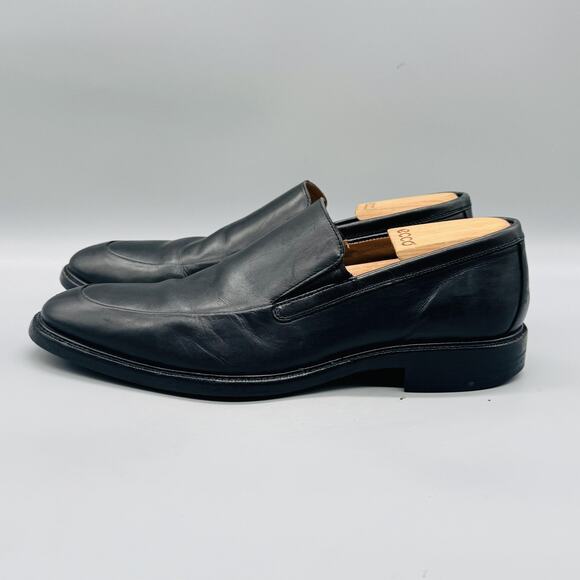 Cole Haan Shoes Mens 9.5 Black Leather Slip On Loafers Dress Casual Comfort main image 4